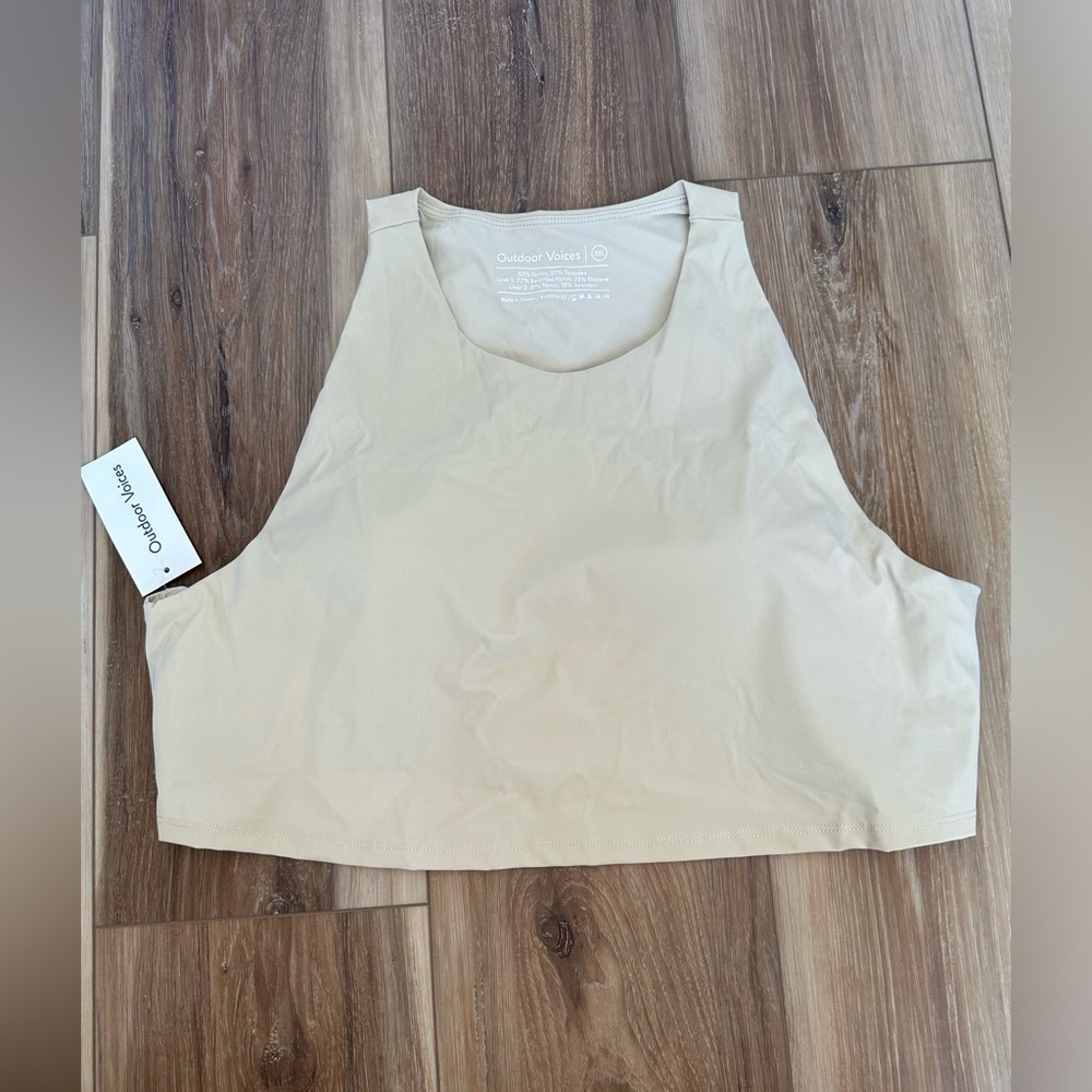 NWT Outdoor Voices Sports Bra Size XXL